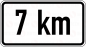 Preview: VZ 1004-31 Entfernungsangabe 7km