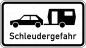 Preview: VZ 1006-30 Schleudergefahr für Wohnwagengespanne an Gefällestrecken mit starkem Seitenwind auf Autobahnen