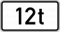 Preview: VZ 1053-37 Massenangabe - 12t