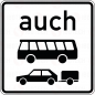 Preview: VZ 1060-32 auch Kraftomnibusse und Pkw mit Anhänger