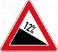 Preview: VZ 108-12 Gefälle 12%