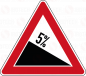 Preview: VZ 108-5 Gefälle 5%