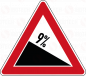 Preview: VZ 108-9 Gefälle 9%