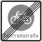 Preview: VZ 244.2 Ende einer Fahrradstraße