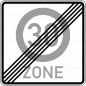 Preview: VZ 274.2 Ende einer Tempo 30-Zone