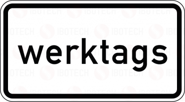 VZ 1042-30 Zeitliche Beschränkung