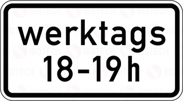 VZ 1042-31 Zeitliche Beschränkung