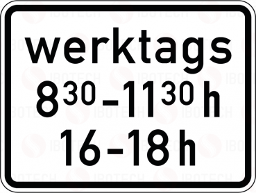 VZ 1042-32 Zeitliche Beschränkung