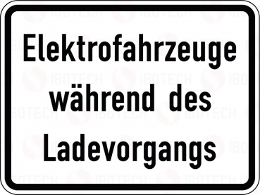 VZ 1050-32 Elektrofahrzeuge während des Ladevorgangs