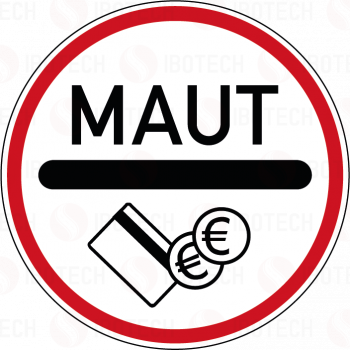 VZ 391 Mautpflichtige Strecke
