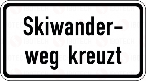 VZ 1007-56 Skiwanderung kreuzt
