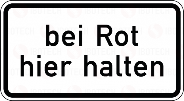 VZ 1012-35 Bei Rot hier halten