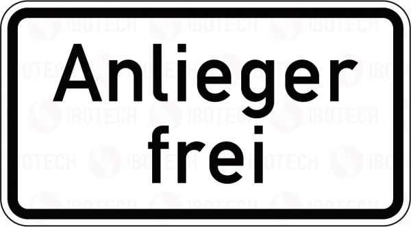 VZ 1020-30 Anlieger frei