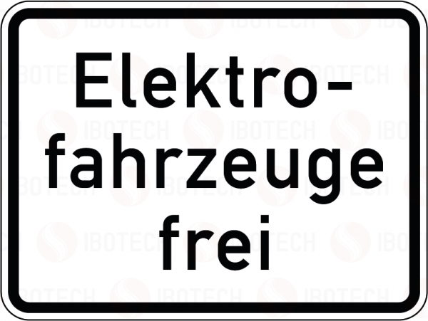 VZ 1026-61 Elektrofahrzeuge frei