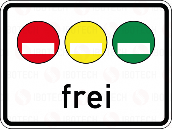 VZ 1031-50 Freistellung vom Verkehrsverbot rote, gelbe und Grüne Plakette frei