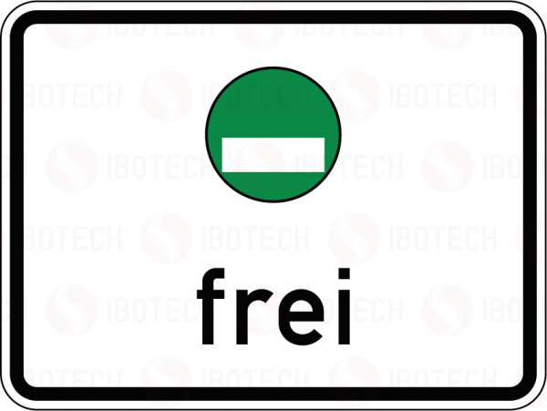 VZ 1031-52 Freistellung vom Verkehrsverbot Grüne Plakette frei