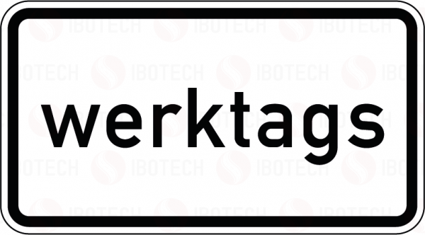 VZ 1042-30 Zeitliche Beschränkung