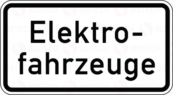 VZ 1050-33 Elektrofahrzeuge