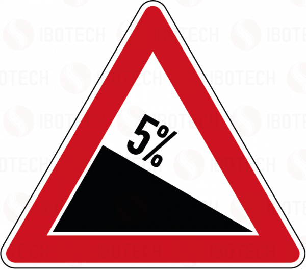 VZ 108-5 Gefälle 5%