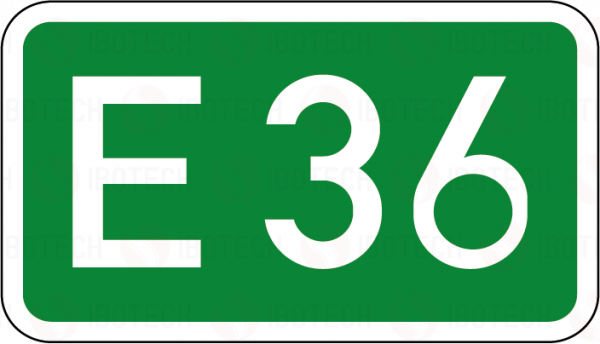 VZ 410 Europastraßen