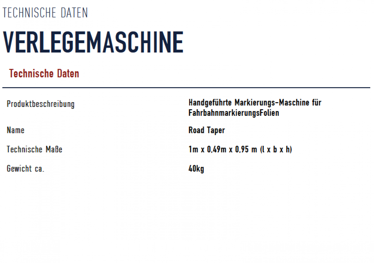 Technische Details