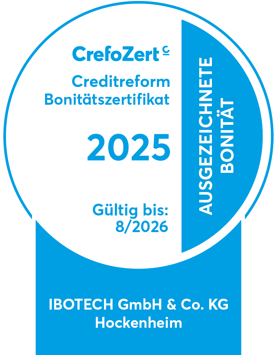 Creditreform Bonitätszertifikat IBOTECH GmbH & Co. KG